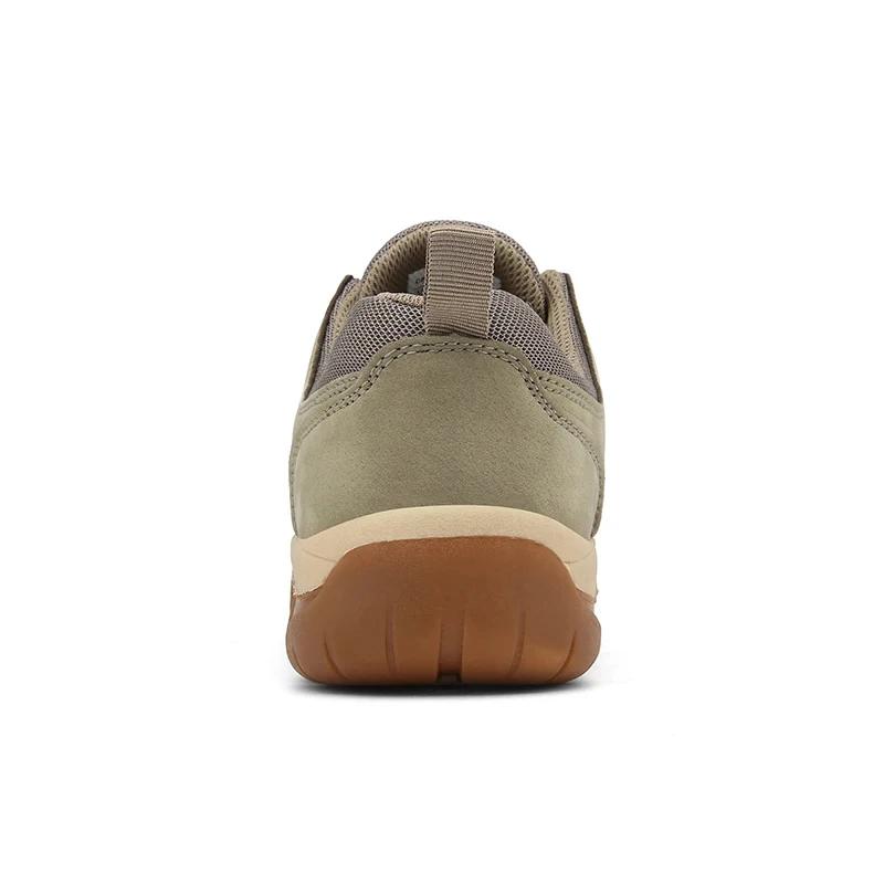 Moda Erkek Yürüyüş Ayakkabıları Dönen Bağcık Tokalı Trekking Ayakkabıları Süet Nefes Alabilir Kaymaz Kamp Koşu Ayakkabıları Erkek Zapatos Hombre