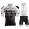 Men's Women's Tour De Cycling Suit With Strap Short-sleeved Team Edition Bicycle Outdoor Sports