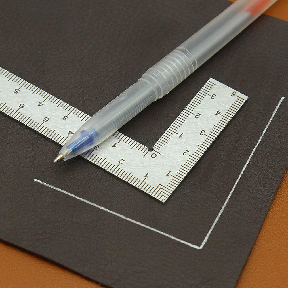 Mini Framing Ruler Measuring Layout Tool Stainless Steel Square Right Angle Ruler Precision For Building Framing Gauges