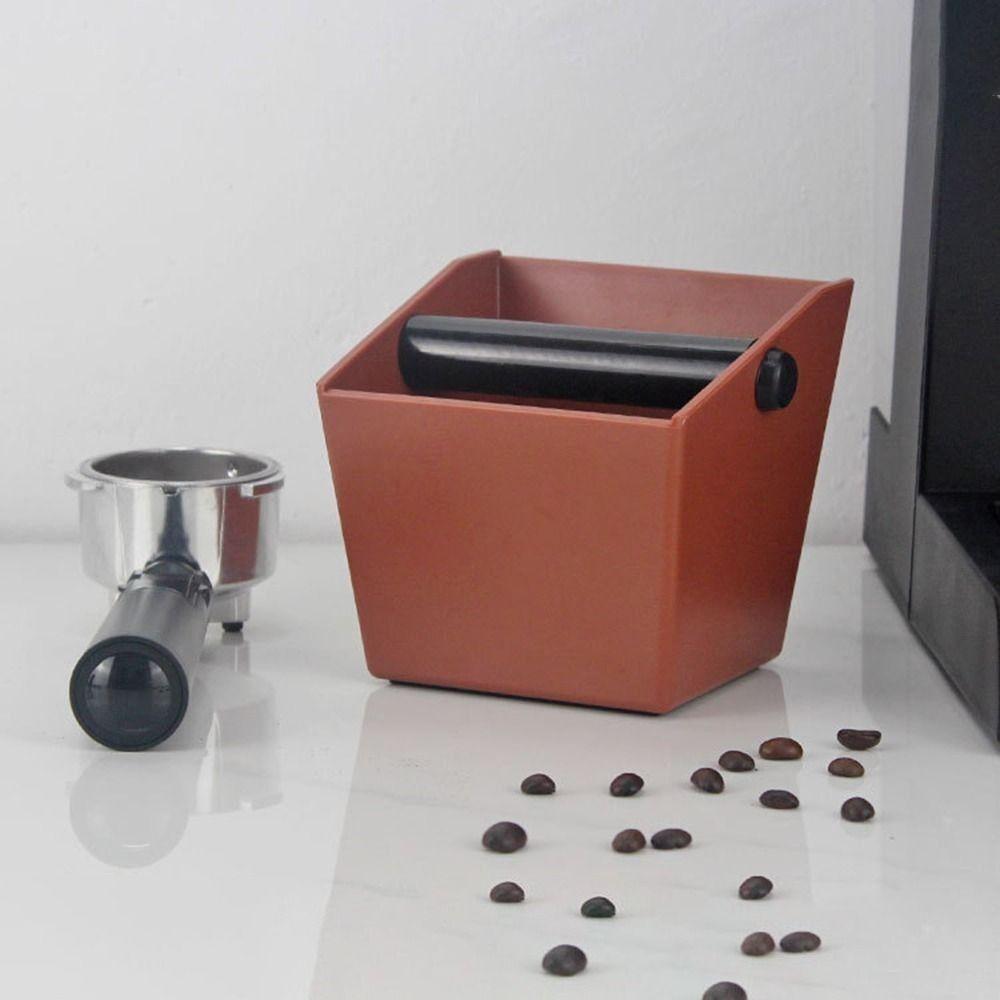 Square Coffee Grounds Bucket 800ml Coffee Waste Container New Coffee Knock Box  Bar