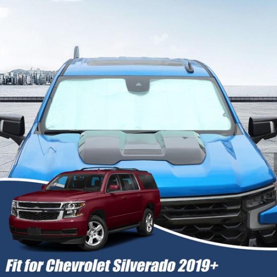 For Chevy Silverado SIERRA 19+Front Windshield Visor Shield Sunshade Accessories
