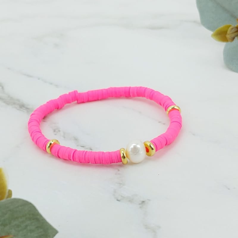 LALA Pearl Bead Bracelet (Set of 5)