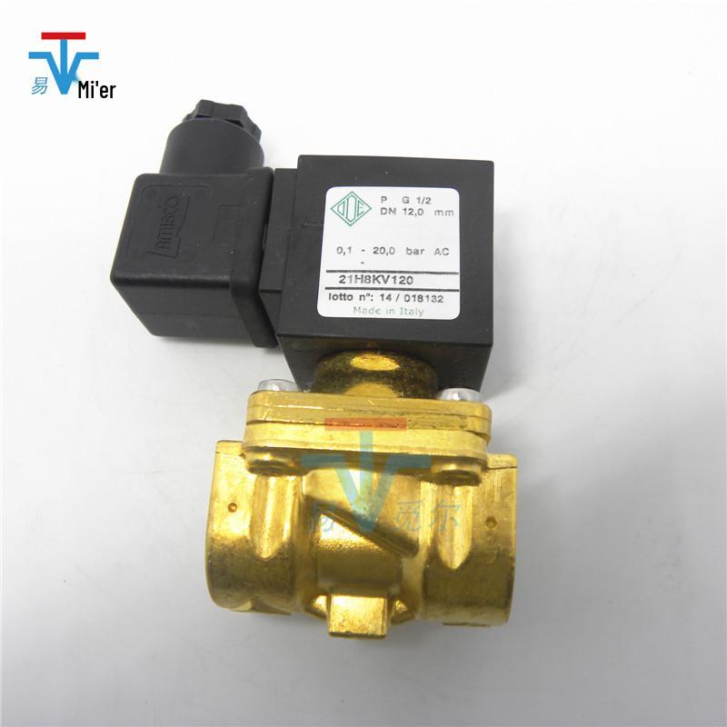 Italy Ode Steam Brass Two-Way Solenoid Valve 24V 21H8KV120 DN15