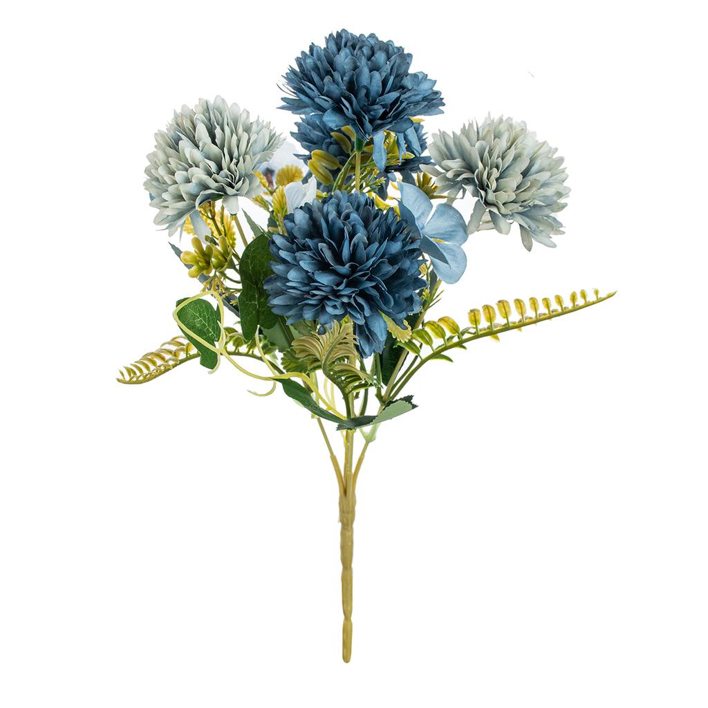 Artificial Flowers Silk Ball Chrysanthemum Outdoor Garden Wedding Bridal Bouquets Home Vase Table Wreath Festival Party Diy Gift