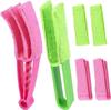 Washable Air Conditioner Vent & Blind Cleaning Brush with Removable, Fluffy Seven-Tooth Design