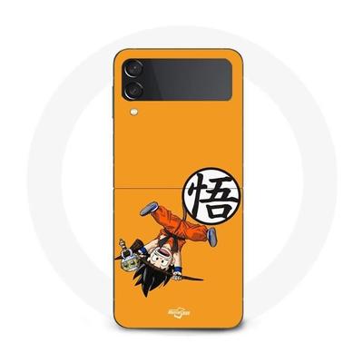 Coque Samsung Galaxy Z Flip3 Dragon Ball Sangoku Petit Logo