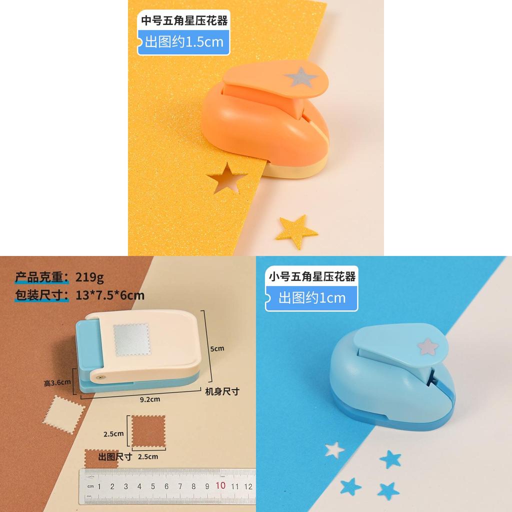 Diy Embossing Scissors Set With Abs Material For Creative Crafting And Skill Development
