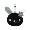 K Company Sanrio Characters Face Pass Case Usahana (Monochrome Series) SACM-PC-US H10.7×W13×D4cm