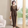 Stylish Autumn Three-Piece Set for 50+ Women: Age-Defying Casual Suit