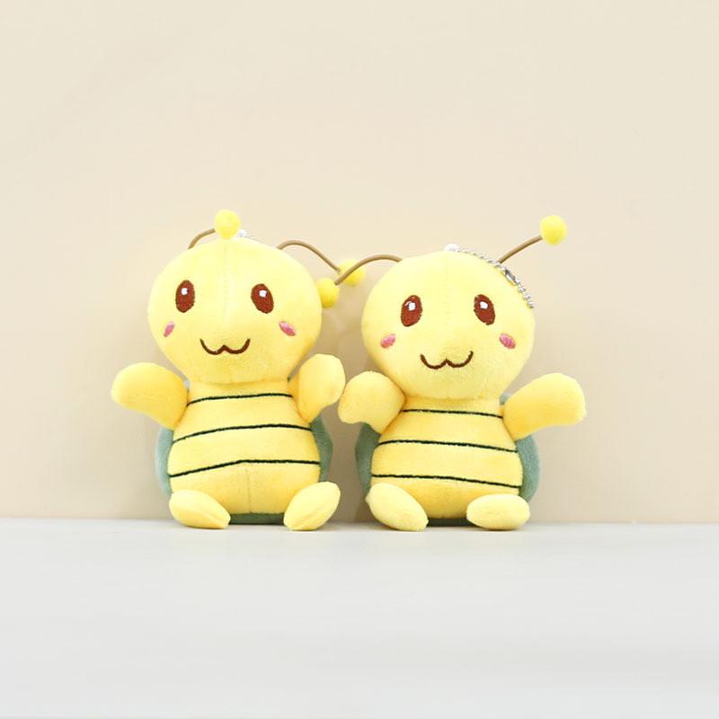 Turtle Cute Cartoon Plush Keychain Soft Short Hair Bag Charm Collection Toy