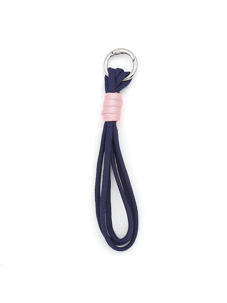 Handmade Multi-color Woven Polyester Keychain Bag Pendant Ornament