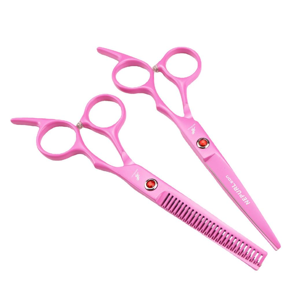 Meisha 5.5 inch Professional Hairdressing Scissors Barber Shop Hair Cutting Shears Thinning Scissor Haircut Styling Tool