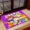 Rugrats: Playtime Chaos Themed Anti-Slip Rugs - Polyester Home Decor, Suitable for Bedrooms, Living Rooms, Doorways, Studios, and Decorations