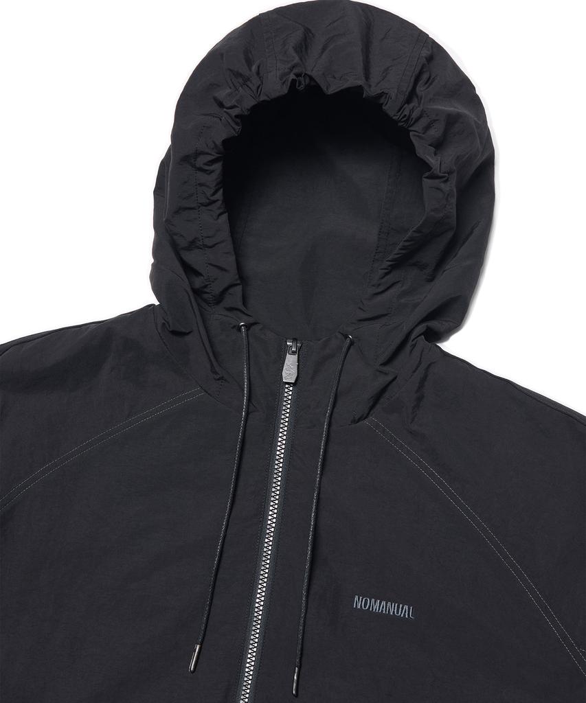 Nomanual Bungalow Wind Shell - Black