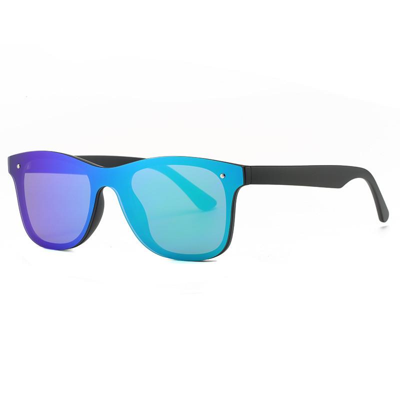 Classic Rimless Sunglasses With Protection For Outdoor Sports And Travel