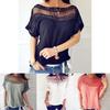 Premium Quality Fashion Women's Casual Loose Tops Blouse Short Sleeve Summer T-shirt