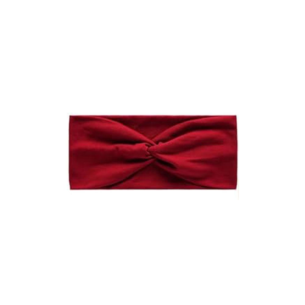 Damen Sport Stirnband Stirnband Europäisch und Amerikanisch Yoga Kreuz Druck Elastisches Cashewblumen Stirnband