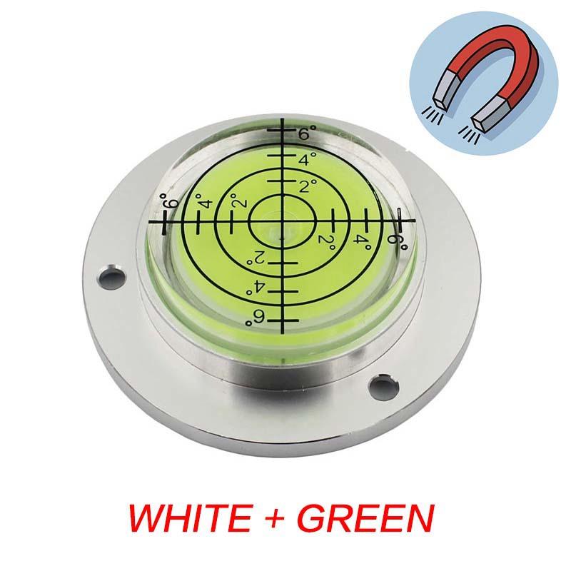 Mini vodováha kulatá bublinková vodováha Průměr 50 mm Výška 13 mm Magnetická Volitelná 1 KS