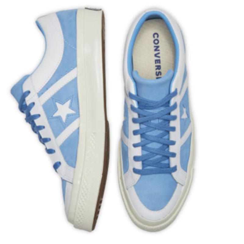 Converse One Star Simple and Versatile Breathable and Lightweight Low-Top Canvas Unisex Blue