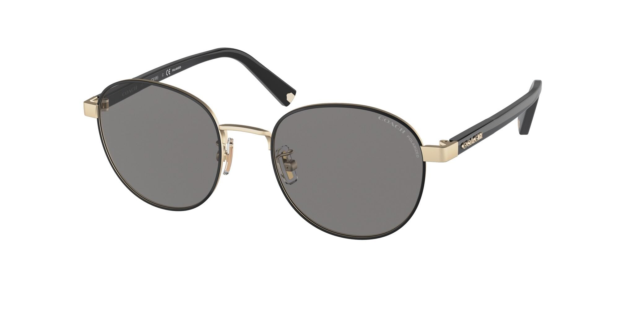 

Sunglasses HC7131 LIGHT 50 [Coach] Men s GOLD/BLACK