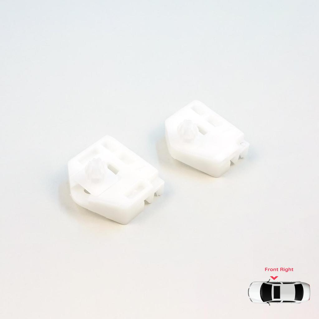 EWR717+EWR718 Fensterheber Reparaturclips A+B Vorne Rechts für Renault Kangoo MK2 FW KW 2007-2021 Citan W415 807207012R