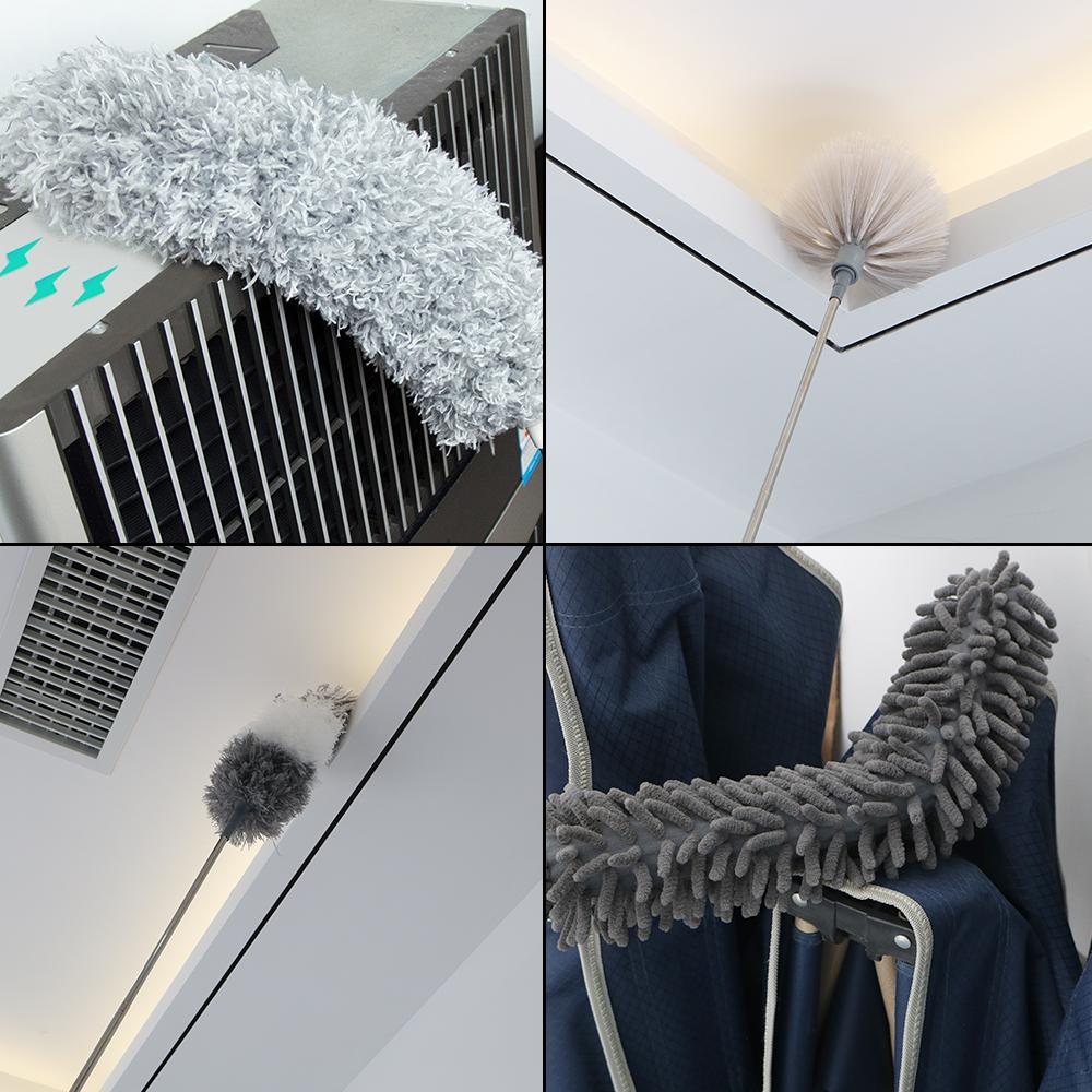 Dust Cleaner Household Dusting Long Extendable Duster Cleaner Brush Gap Dust Removal Dusters Bendable Dust Brush
