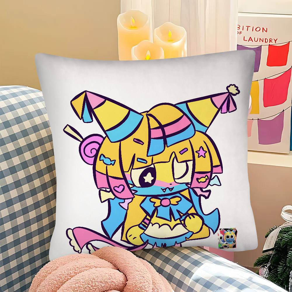 pc YYatta Anime Pillow Case Fashion Square Pillowcase Bedroom Sofa Room Ins Decoration Leisure