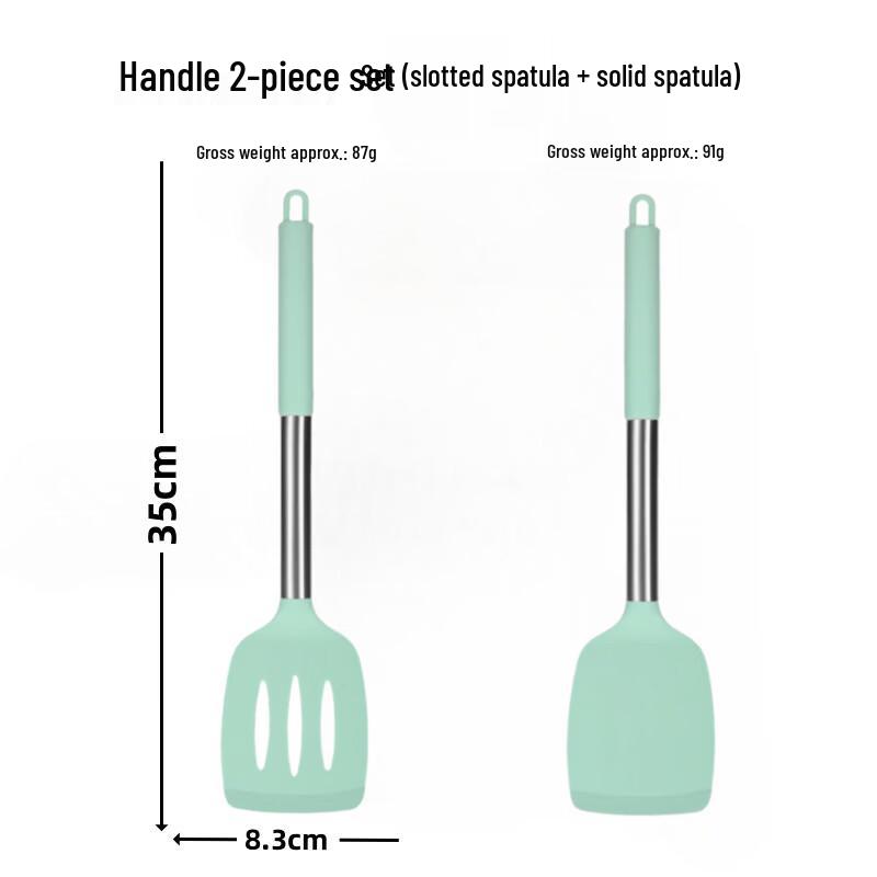 Silicone Spatula Set for Non-stick Cookware