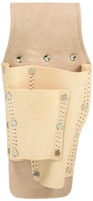 KOZUCHI Leather Sheet Metal Shears Case, Double-Stitched, CE-17