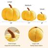 Pumpkin Throw Pillow Halloween Pumpkin Shaped Throw Pillow 3D Stuffed Pumpkin Plush Pillow Cushion Sofa Bedroom Throw Pillow