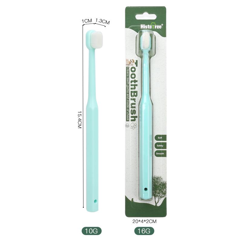 360° Pet Toothbrush for Cats & Dogs: Oral Cleaning Supplies