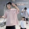 Summer Short-Sleeved T-Shirt for Big Boys
