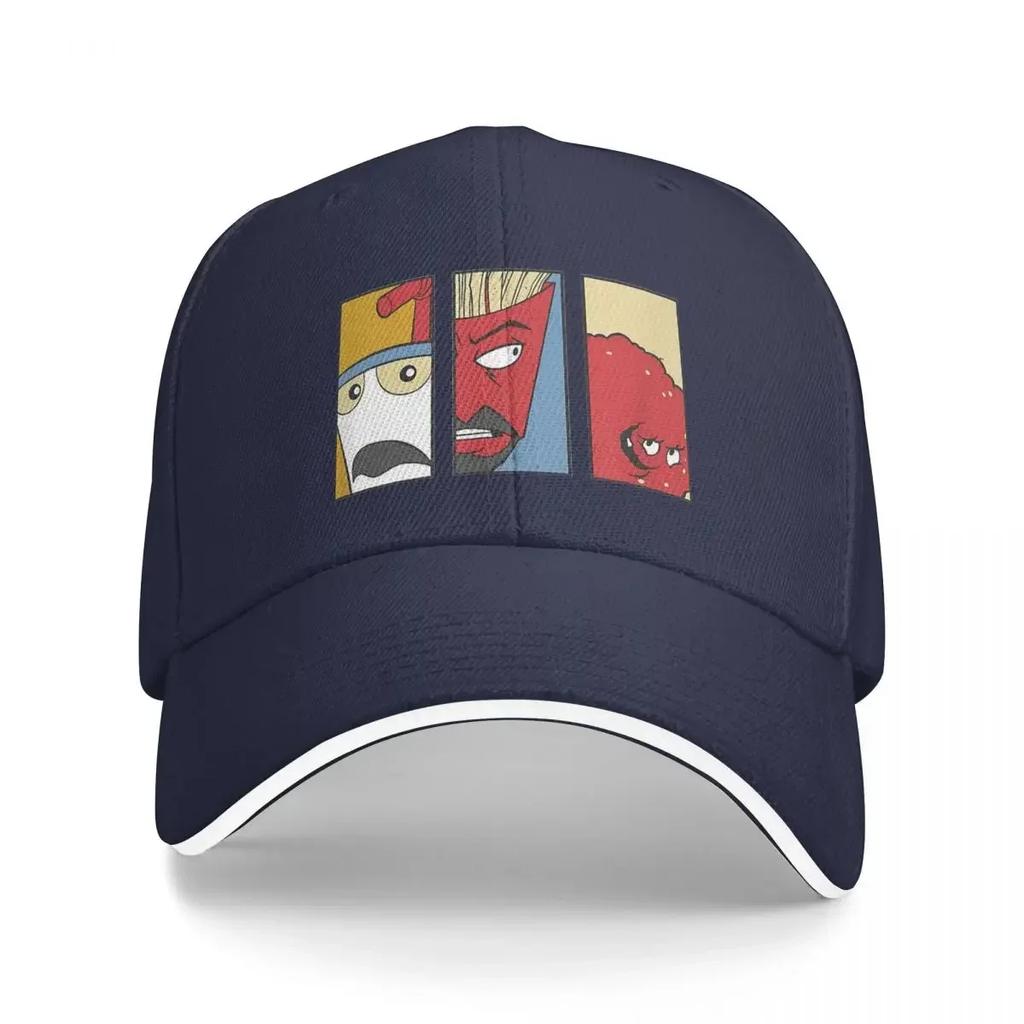 New Aqua Teen Hunger Force Cap Fashion Casual Baseball Caps Adjustable Hat Hip Hop Summer Unisex Baseball Hats