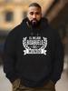 Best Grandpa in The World Print unisex Fashion Casual Plus Size Hoodie Sweatshirt