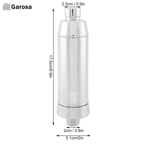 Shower Filter, Shower Water Purifier, Shower Head, G1/2", Powerful Filtration, Water Purification, Chlorine Filter, Activated Carbon Water Purifier, C