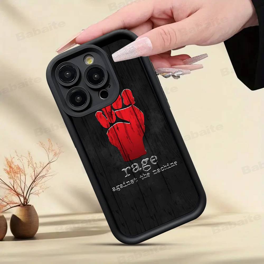 R-Rage A-Against T-The M-Machine Band Phone Case For IPhone 17 16 15 14 13 12 11 Pro Max Plus Mini Luck Cover