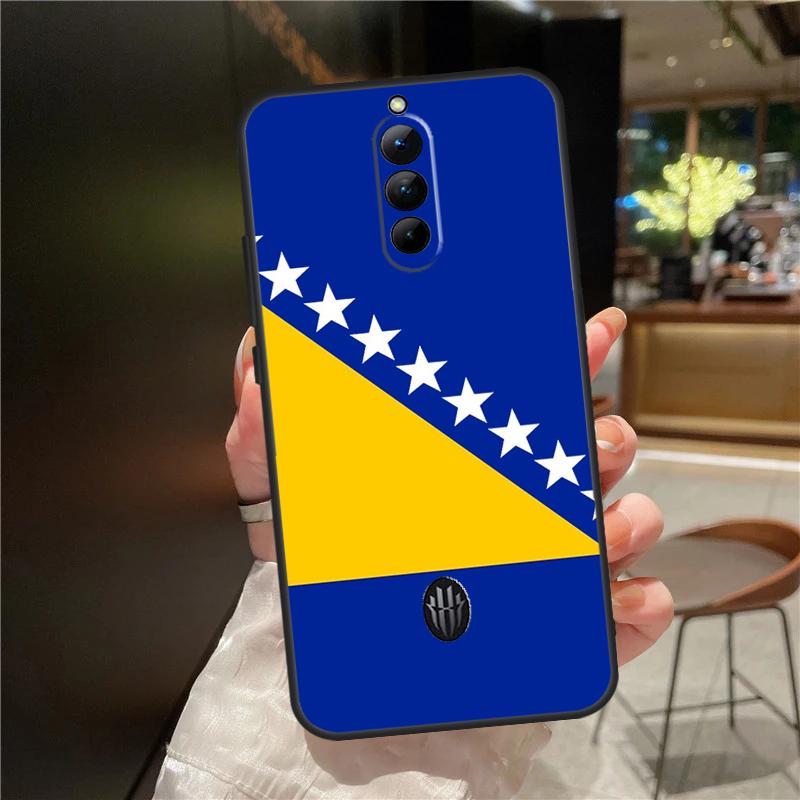 Bosnia Flag Case For ZTE Nubia Red Magic 10S 9S 8S 10 9 8 11 Pro Plus 6 7 6S 7S For RedMagic 10 Air Cover