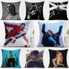 Singer Porter Robinson Cushion Cover Iceland Washable Linen Soft for Daily Sofa Bed Home Room Decor