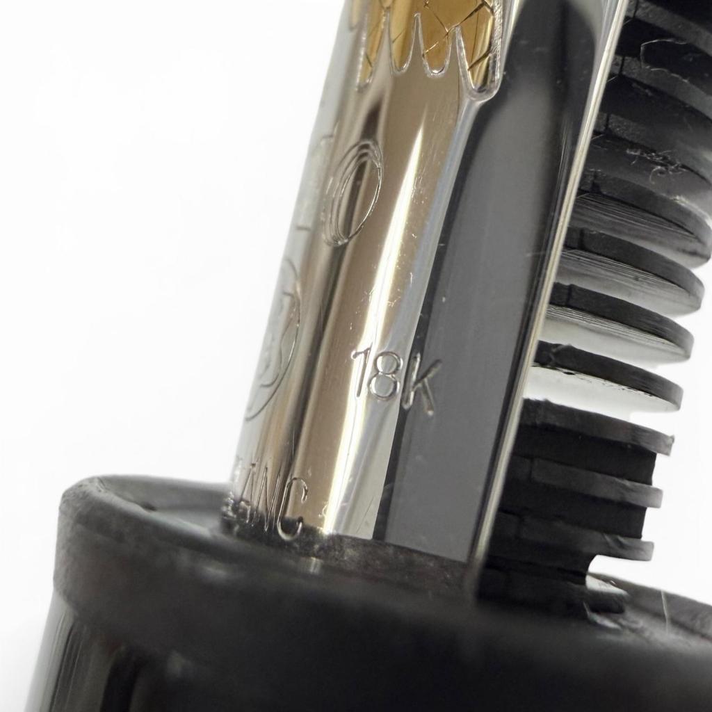 Excellent MONTBLANC fountain pen Donation Pen Herbert von Karajan black 18K mens Used