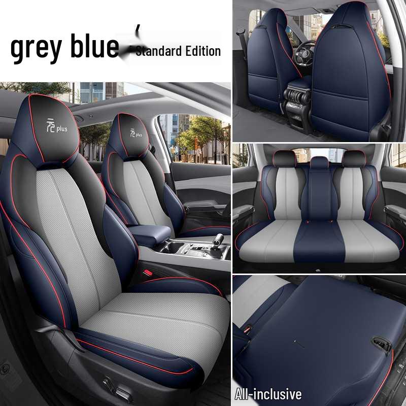 BYD Yuan PLUS Five-Seater Leather Car Seat Cushion Four Seasons Model