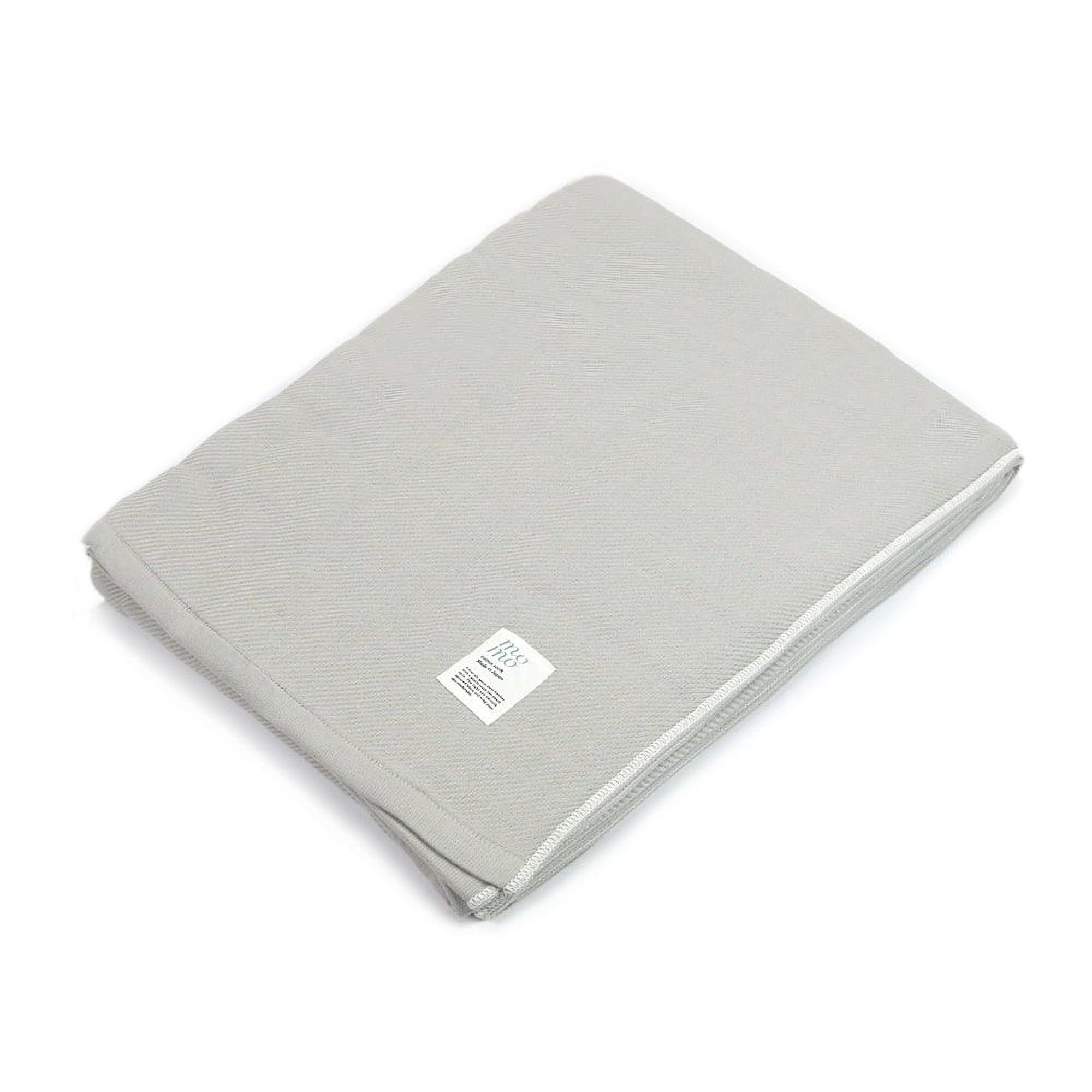 

Imabari Towel Iori Momo Highly Absorbent Blanket, Regular, Fluffy, Soft, (Gray)