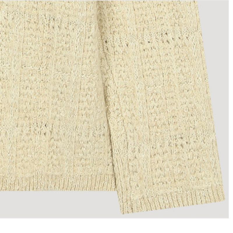  She S miSS  looSe Fit Check V Neck Cardigan SSkcdo41120 Be