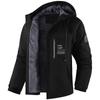 New Cotton Jacket Men's Fashion Trend Hooded with Plush Insulation, Temperature Locking, Windproof and Waterproof Men's Clothing