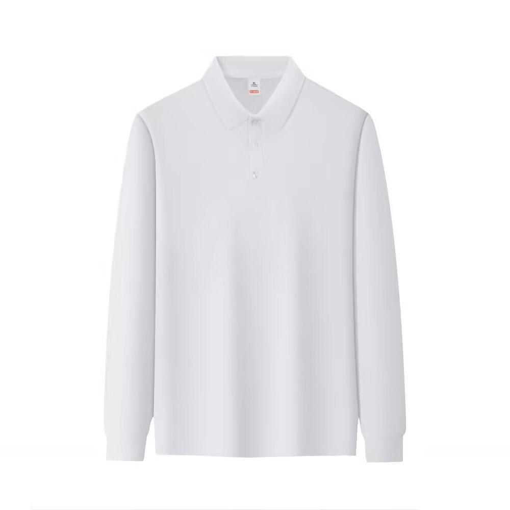Men's Retro Long Sleeve Polo Shirt - Trendy Harajuku Style, Loose Fit Autumn Top with Turn-down Collar