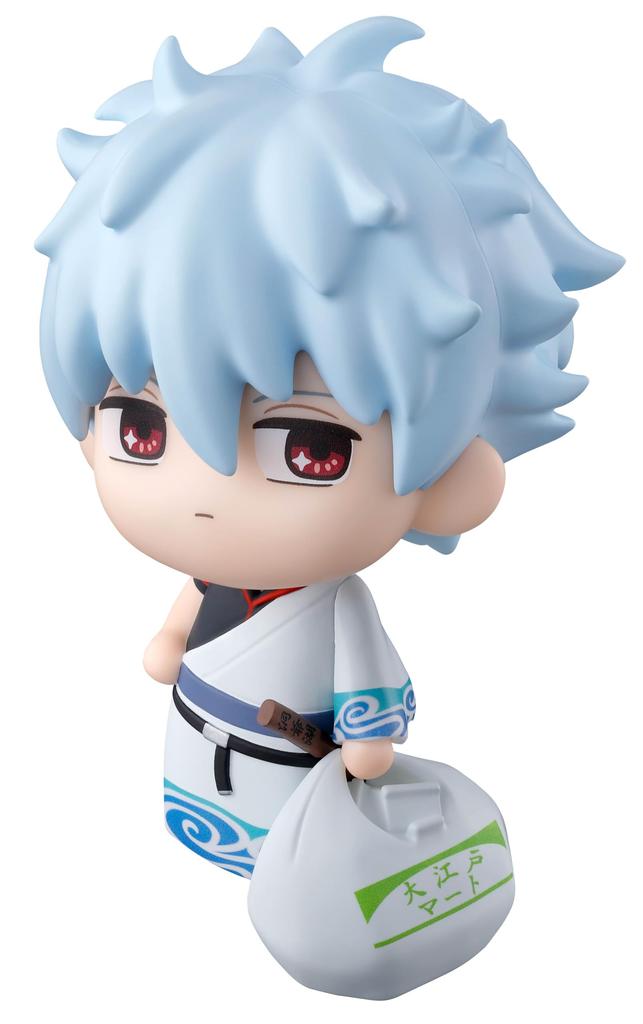 Rowtashii Noise Tekupiku Gintama Sakata Gintoki, approximately 105mm PVC & ABS painted action figure