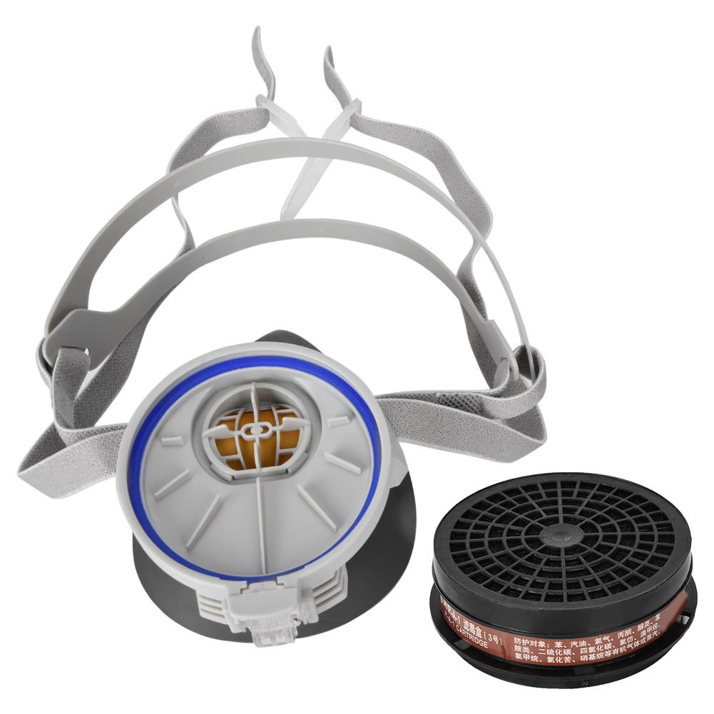 Half Facepiece Reusable Respirator Anti Toxic Protective Mask