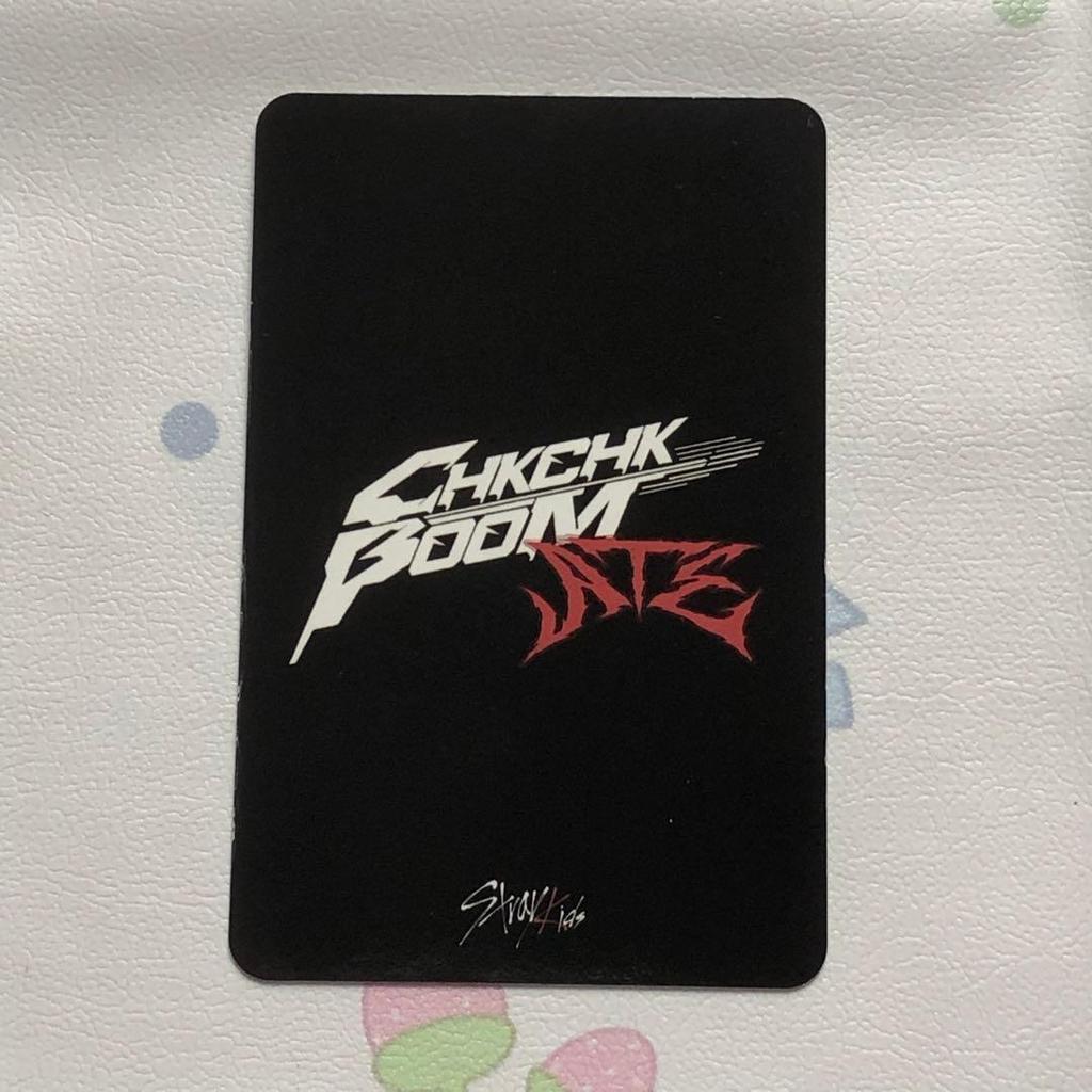 [USED] StrayKids Han CHK CHK BOOM ATE Sanok Trading Card