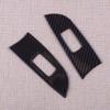 4pcs Carbon Fiber Window Lift Switch Panel Cover Trim Frame Decoration Fit For Lexus IS250 IS350 2006 2007 2008 2009 2010 LHD