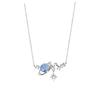 925 Sterling Silver Zircon Pendant Necklace Necklace Women Fashion Jewelry