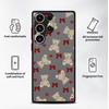 Cute Bow Bear Case for Samsung Galaxy S24 Plus S22 S26 S20 FE S25 Ultra S21 Note 20 Ultra 10+ S23 FE Funda Back Phone Cover